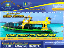 Tablet Screenshot of marinelandtours.com